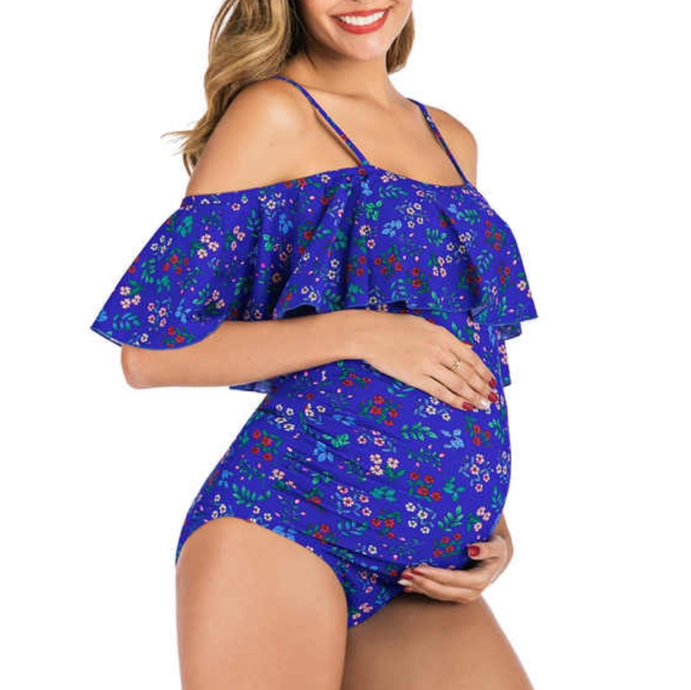Summer Mae Floral Maternity Swimsuit